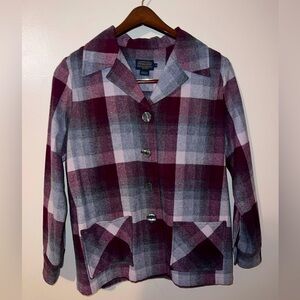 Womens Pendleton Flannel 100% Virgin Wool